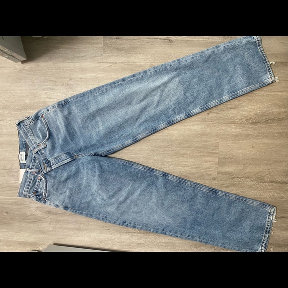 Size 24 Agolde Criss Cross Jeans In 